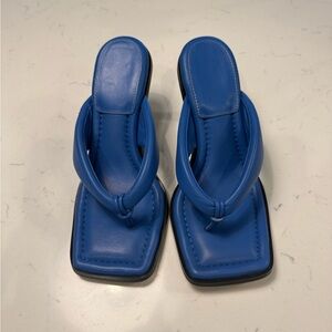 Circus by Sam Edelman Vibrant Blue Square-Toe Sandals